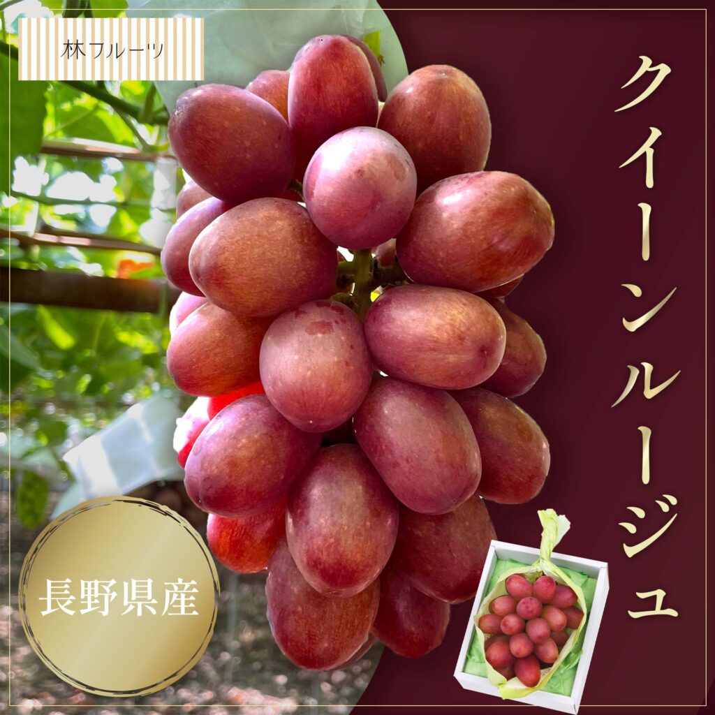 長野産クイーンルージュどこで?直売所・通販