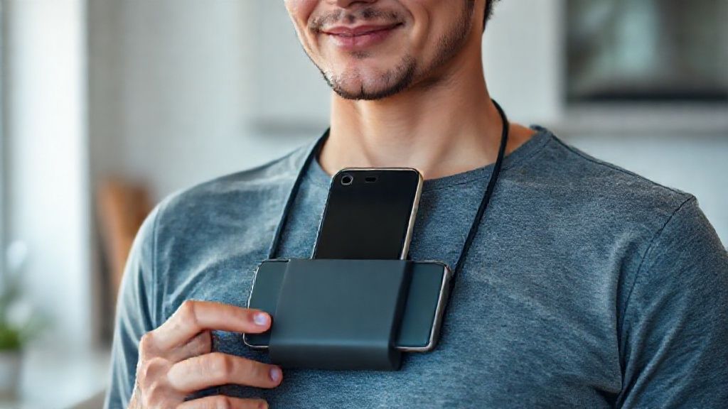 【ココがすごい！】セリアの首掛けスマホホルダーの魅力とメリット