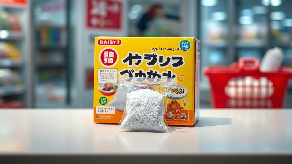 ダイソーで見つかるミョウバン関連商品とは?「結晶をたのしむセット」を紹介