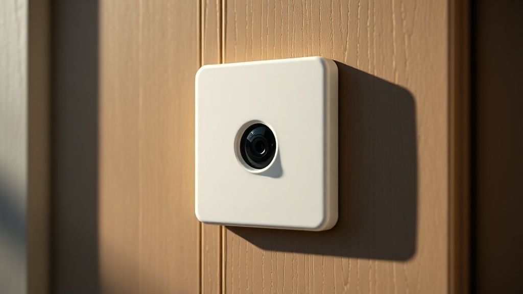 失敗しない！100均ドアスコープカバーの選び方とチェックポイント