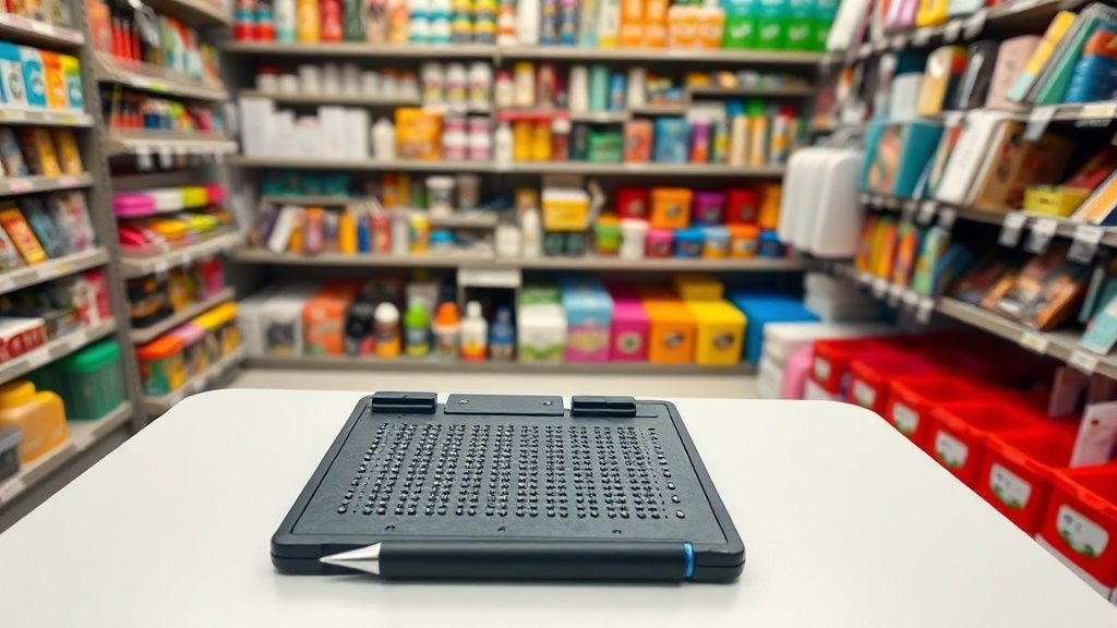 100均で買える!点字学習に役立つ代替・関連グッズ