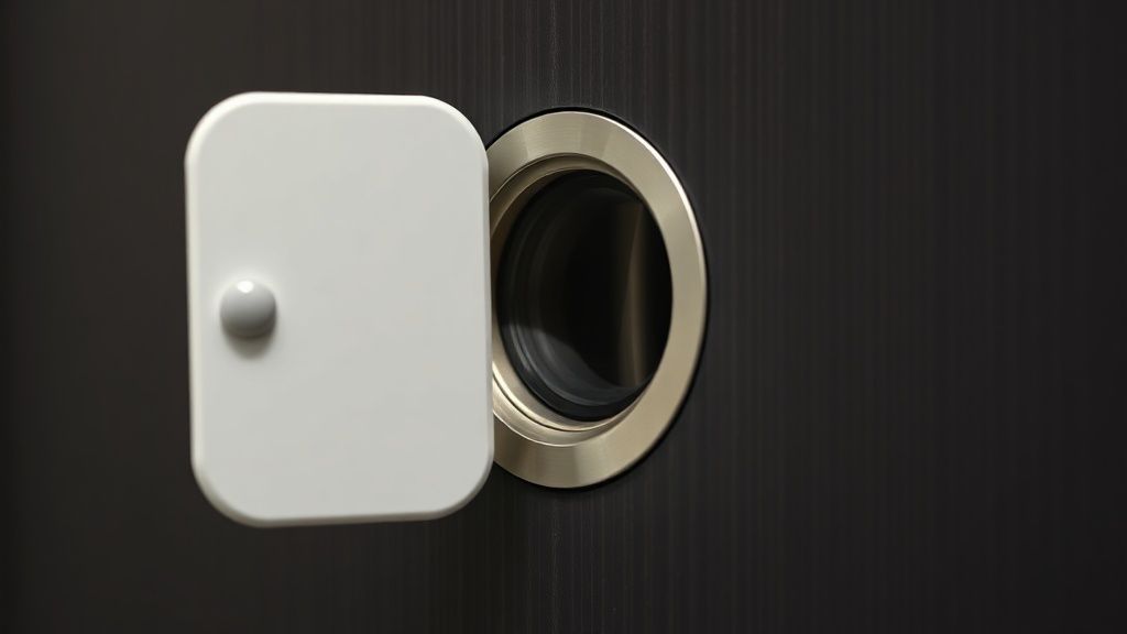 なぜ必要?ドアスコープカバーで安心防犯対策!