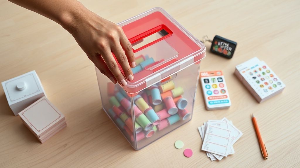 くじ引き箱と一緒に買いたい！ダイソーのおすすめ関連グッズ