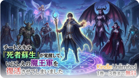 死者蘇生で魔王軍復活はKindle Unlimitedで読める？