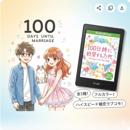 100日後に結婚する二人 KU何巻まで？配信状況を解説