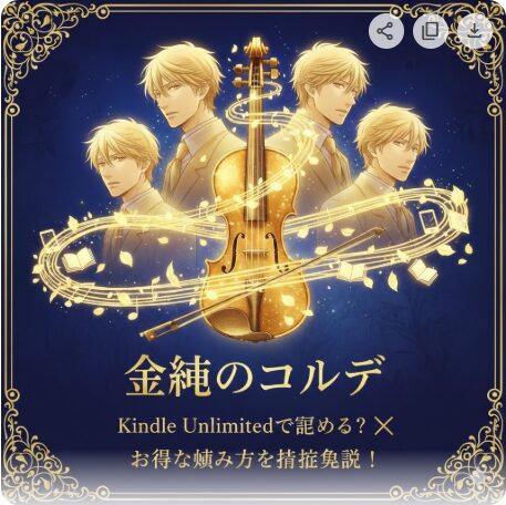 金色のコルダはKindle Unlimitedで読める？