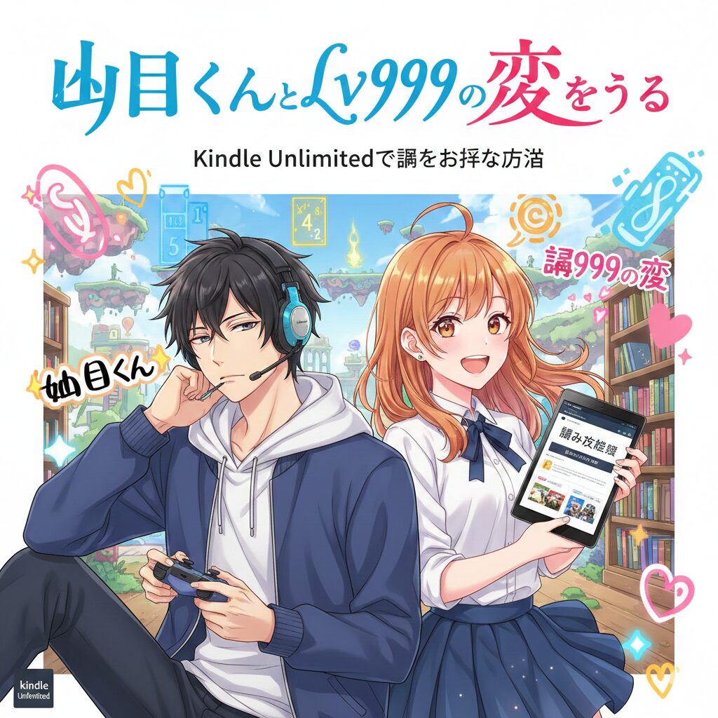 「山田くんとLv999の恋をする」はKindle Unlimitedで読める？全巻の配信状況とお得な読み方を徹底解説