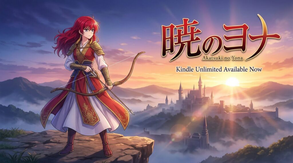 暁のヨナはKindle Unlimitedで読める？配信状況と電子書籍でお得に読む方法【2026年3月最新】