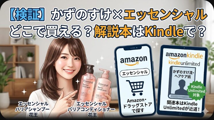 かずのすけ エッセンシャルはどこで買える？商品と関連本の確認方法