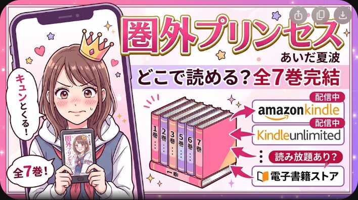 圏外プリンセスはKindle Unlimitedで読める？全7巻解説
